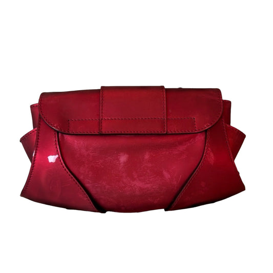 Limited Edition Fendi Metallic Red Clutch