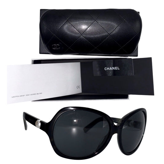 Chanel Pearl Accent Sunglasses