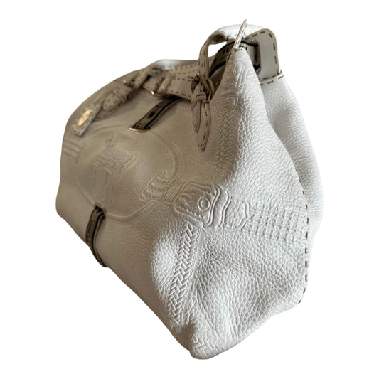 Fendi White Classic Handbag