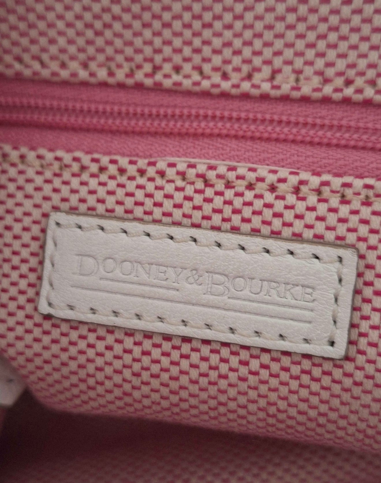 Dooney & Bourke Pink Monogram Shoulder Bag