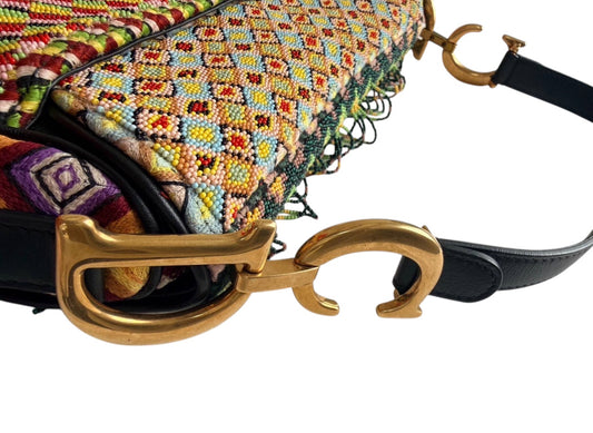 Dior Beaded Saddle Bag