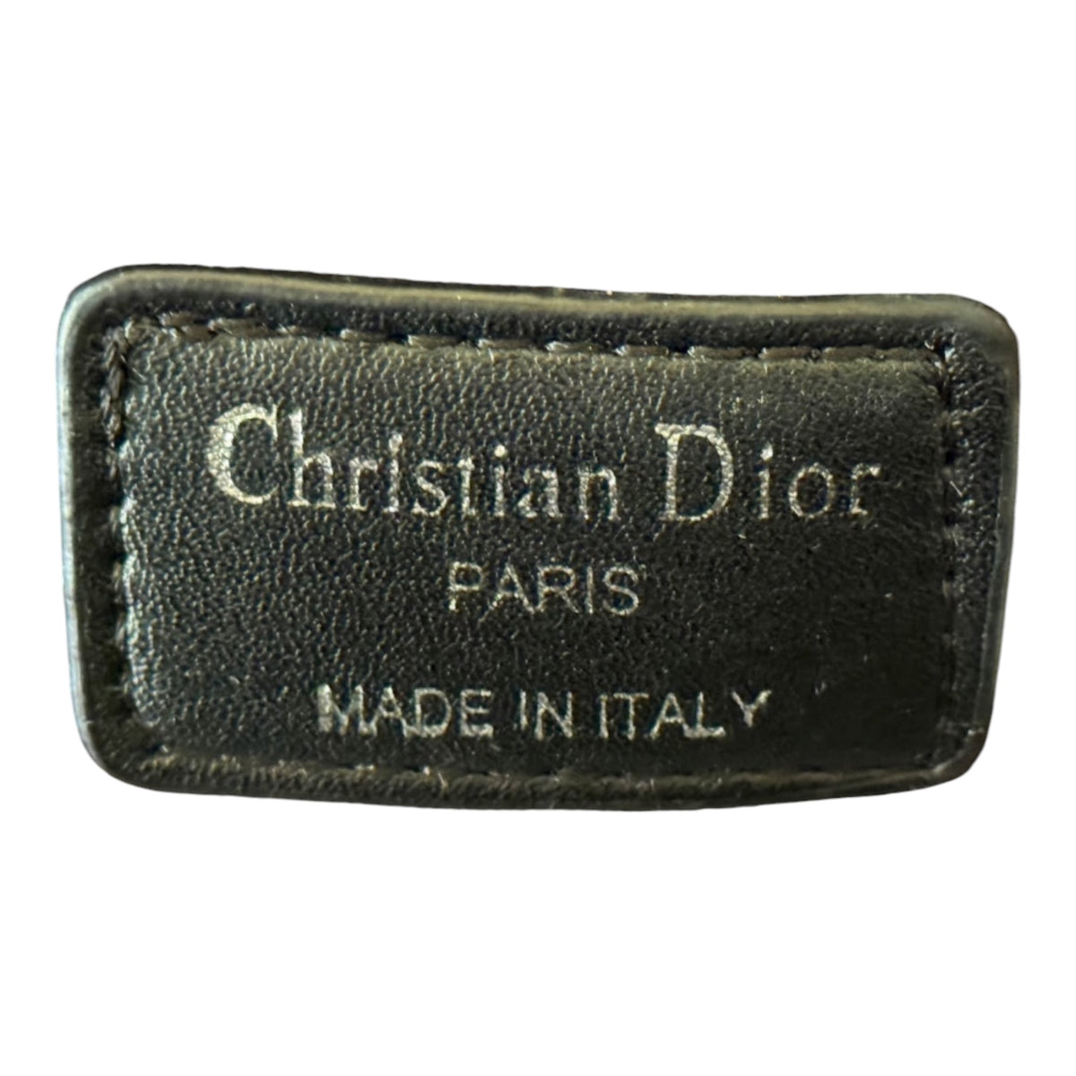 Christian Dior Vintage Black Oblique Trotter Boston Bag