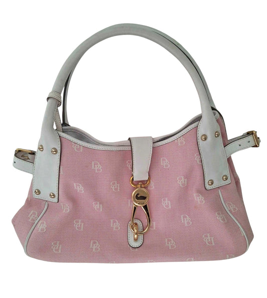 Dooney & Bourke Pink Monogram Shoulder Bag