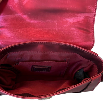 Limited Edition Fendi Metallic Red Clutch