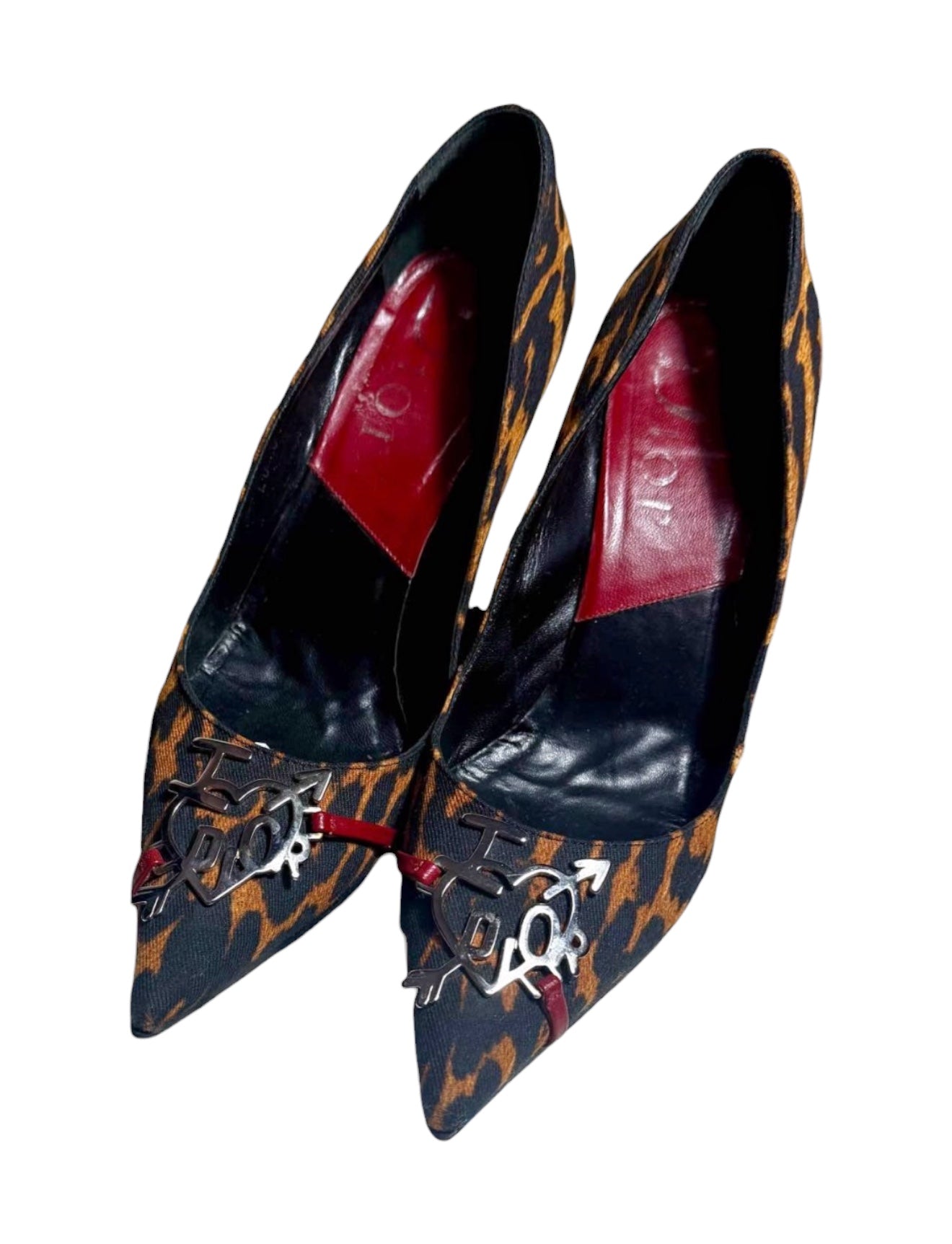 Dior “I Love Dior” Leopard Pumps