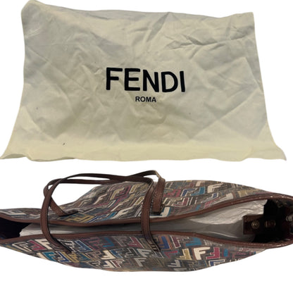 Fendi Multicolor Zucca Roll Tote Bag