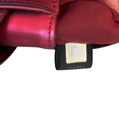 Limited Edition Fendi Metallic Red Clutch