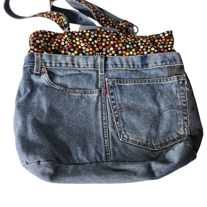 Denim Dolls One-of-One Reworked Levi’s 505 Tote Bag