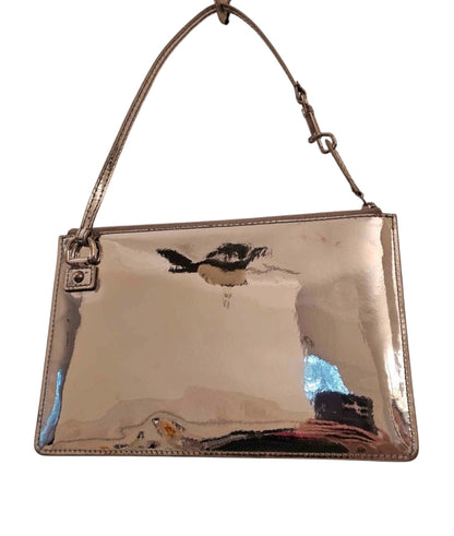 Louis Vuitton Silver Miroir Pochette Bag