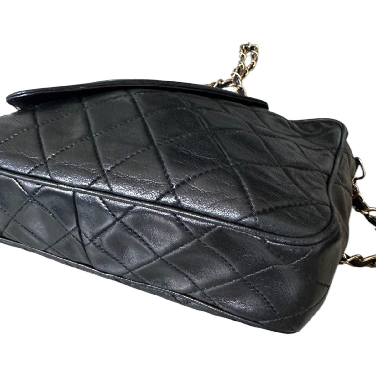 Chanel Black Quilted Tassel Shoulder Bag
