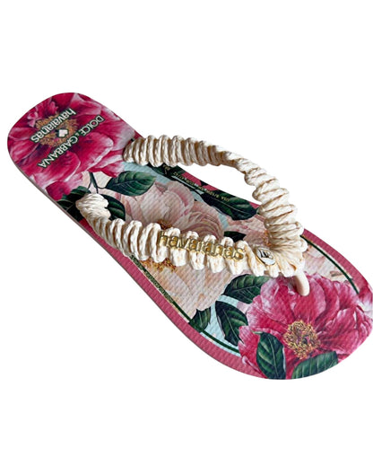 Dolce & Gabbana x Havaianas Floral Sandals – Limited Edition