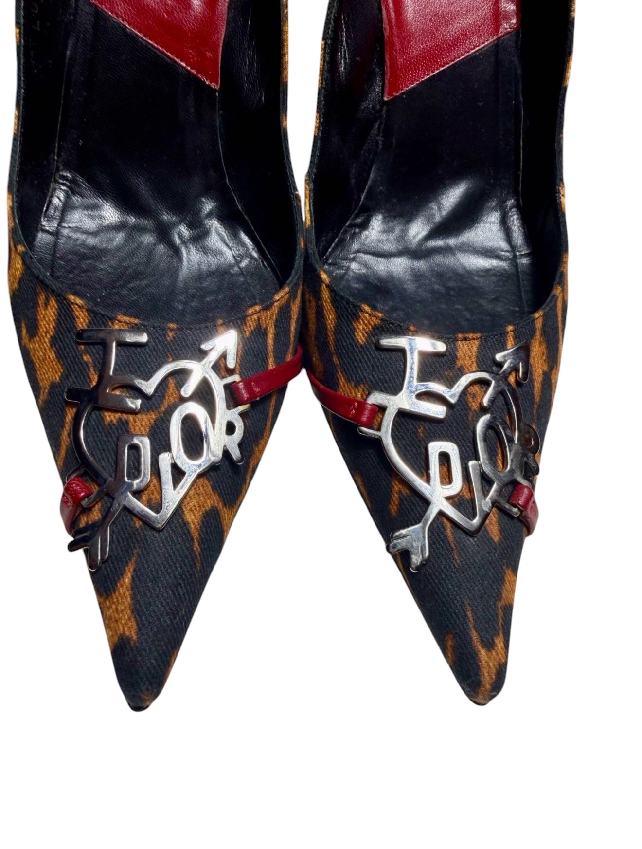 Dior “I Love Dior” Leopard Pumps