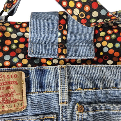 Denim Dolls One-of-One Reworked Levi’s 505 Tote Bag