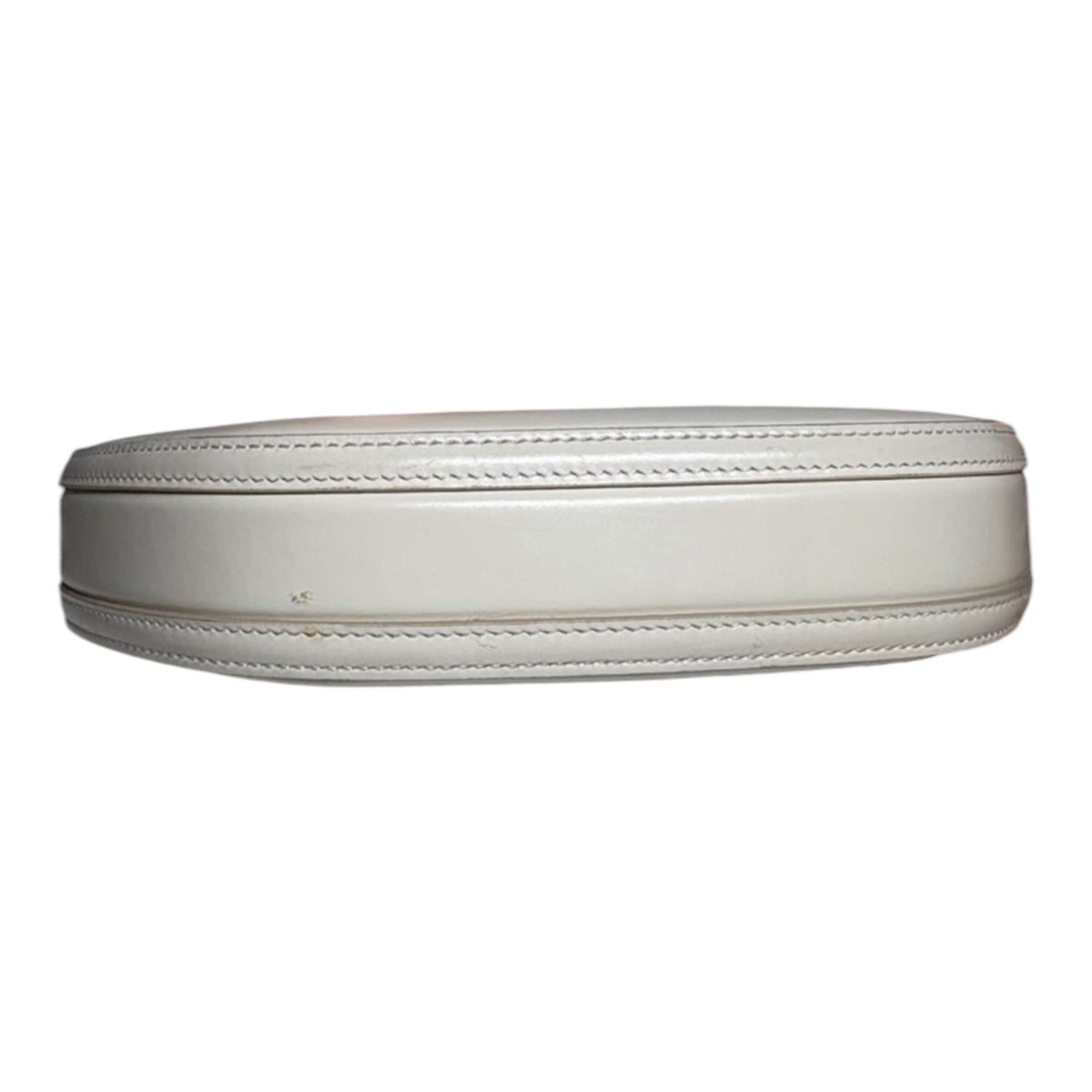Burberry White Leather Chain Shoulder Bag