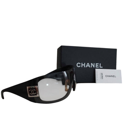 Chanel Shield Sunglasses – CC Logo Oversized