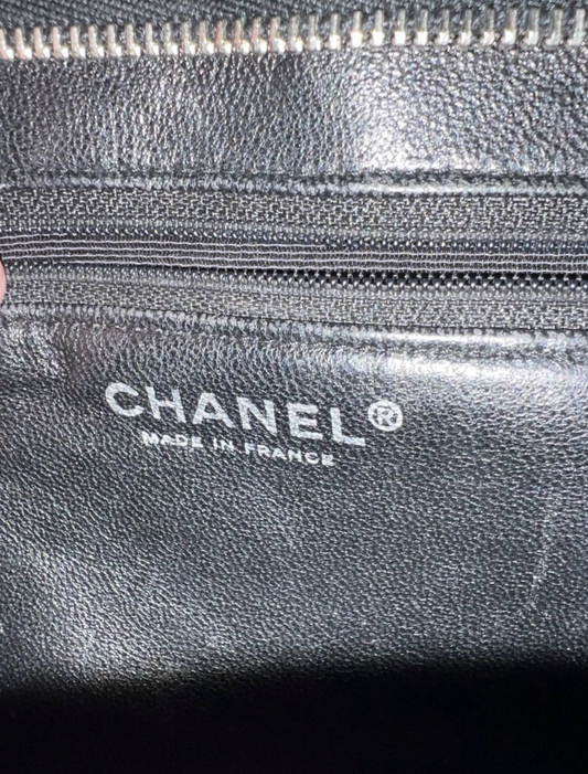 Chanel Medallion Tote Black Caviar Leather
