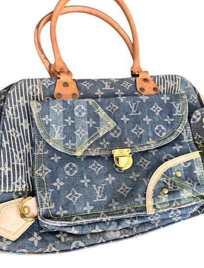 Louis Vuitton Denim Monogram Shoulder Bag