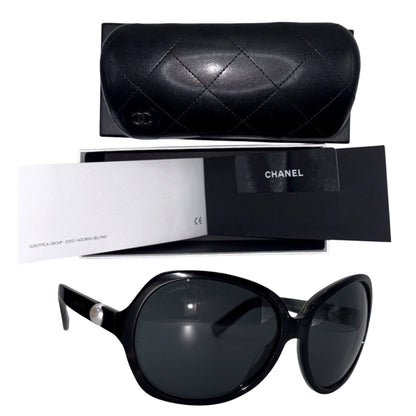 Chanel Pearl Accent Sunglasses