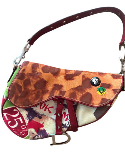 RARE Dior 2003 Galliano “Victim” Saddle Bag – Limited Edition
