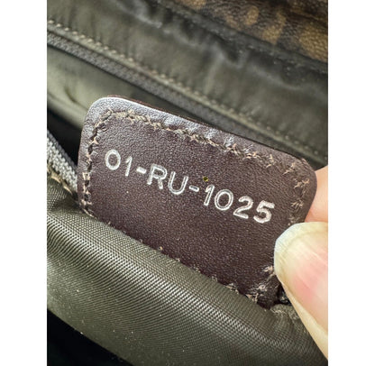 Christian Dior Trotter Monogram Shoulder Bag (Galliano Era)