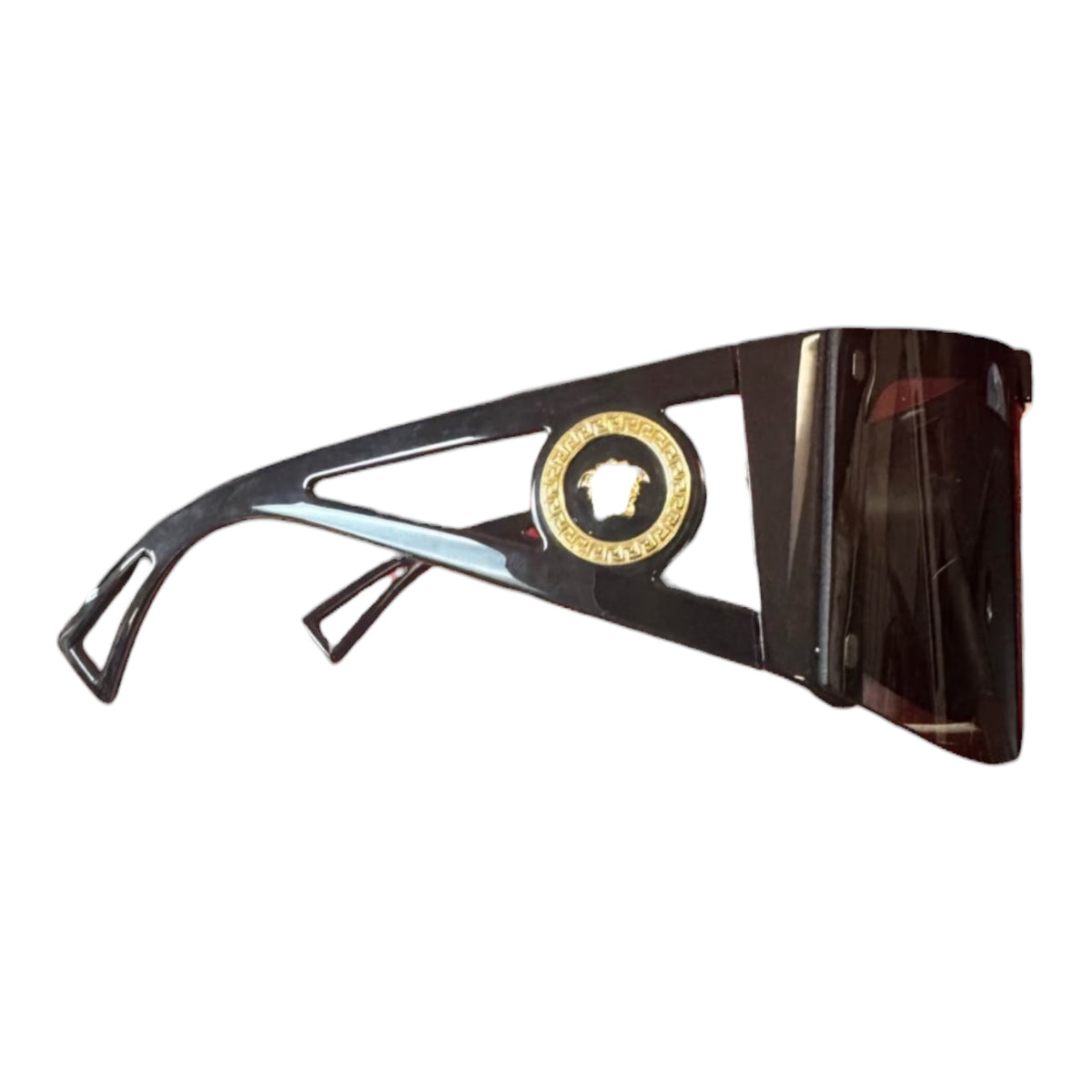 Versace Medusa Icon Shield Sunglasses