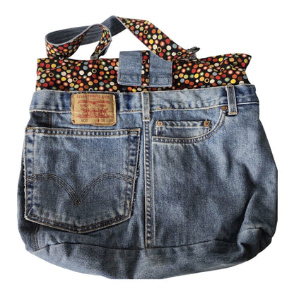 Denim Dolls One-of-One Reworked Levi’s 505 Tote Bag