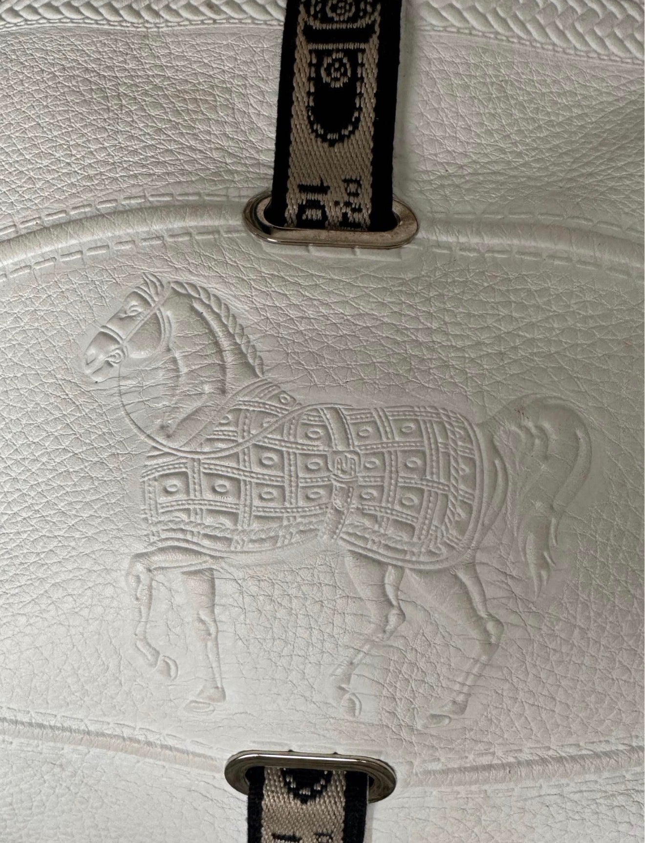 Fendi White Classic Handbag