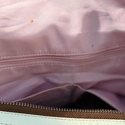 Coach Signature Stripe Monogram Travel Duffle Bag