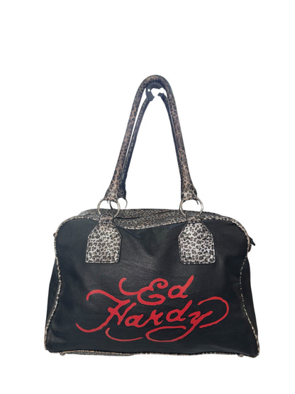 Ed Hardy Eternal Love Rose Shoulder Bag 2010