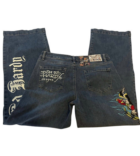 Ed Hardy Jean 2008 NWT