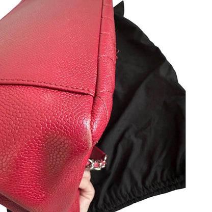 CHANEL GST Grand Shopping Tote | Red Caviar Leather
