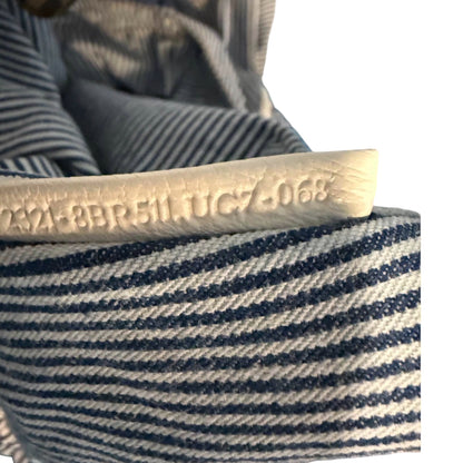 Rare Fendi Spy Denim Stripe Handbag