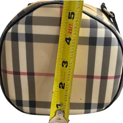 Burberry Nova Check Barrel Bag