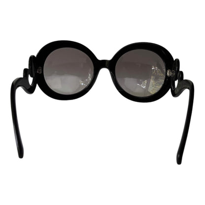 Prada Minimal Baroque Black Swirl Sunglasses SPR27N