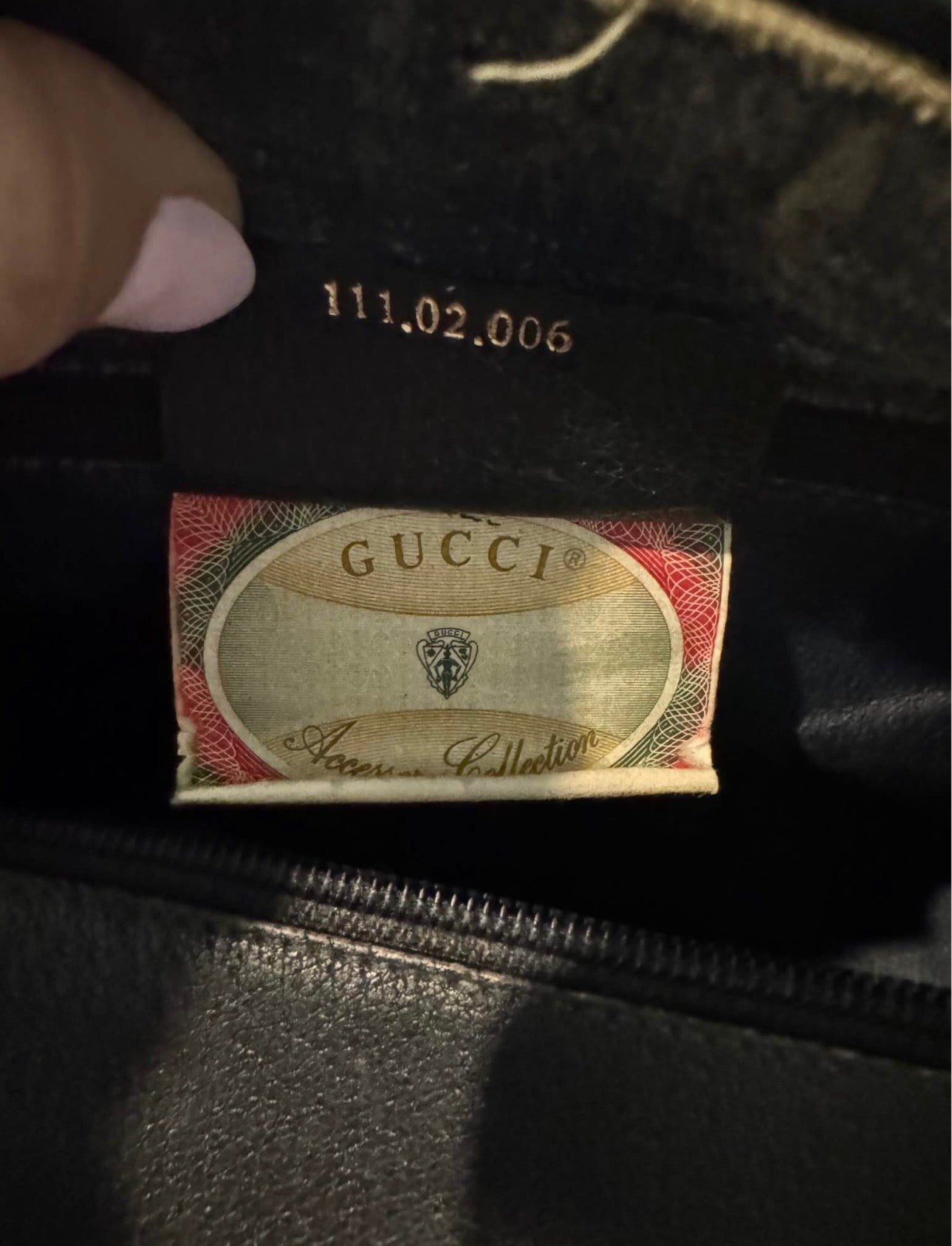 Gucci GG Supreme Accessory Collection Boston Bag – Navy Web Stripe
