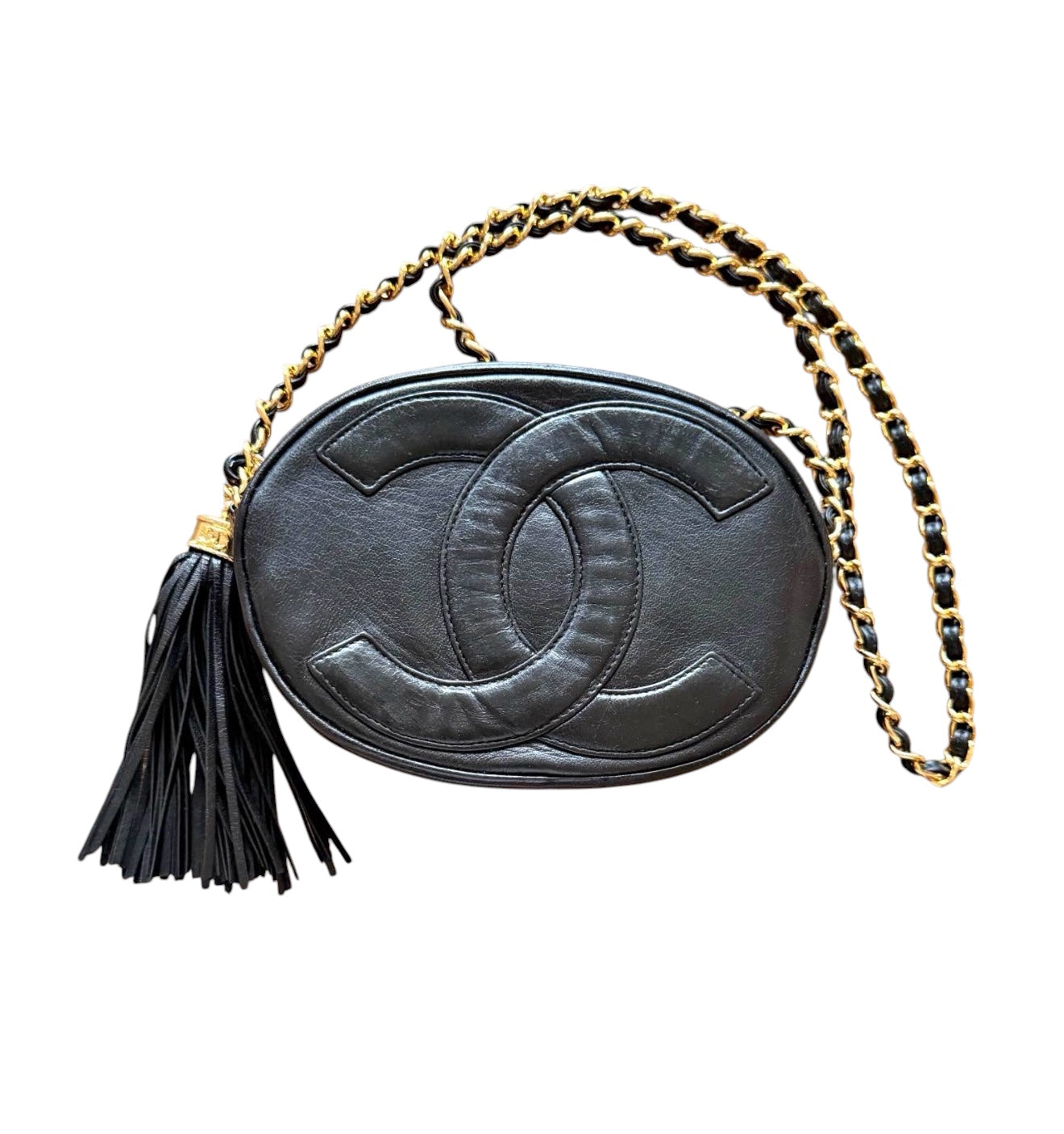 Chanel Oversized CC Tassel Camera Bag