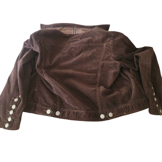 Jean Paul Gaultier Brown Corduroy Trucker Jacket