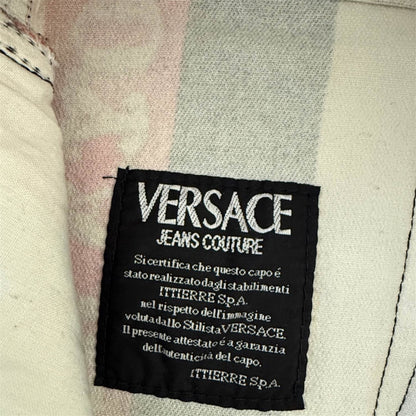 Rare Versace Jeans Couture Rock & Royalty Print Jeans