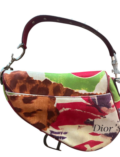 RARE Dior 2003 Galliano “Victim” Saddle Bag – Limited Edition