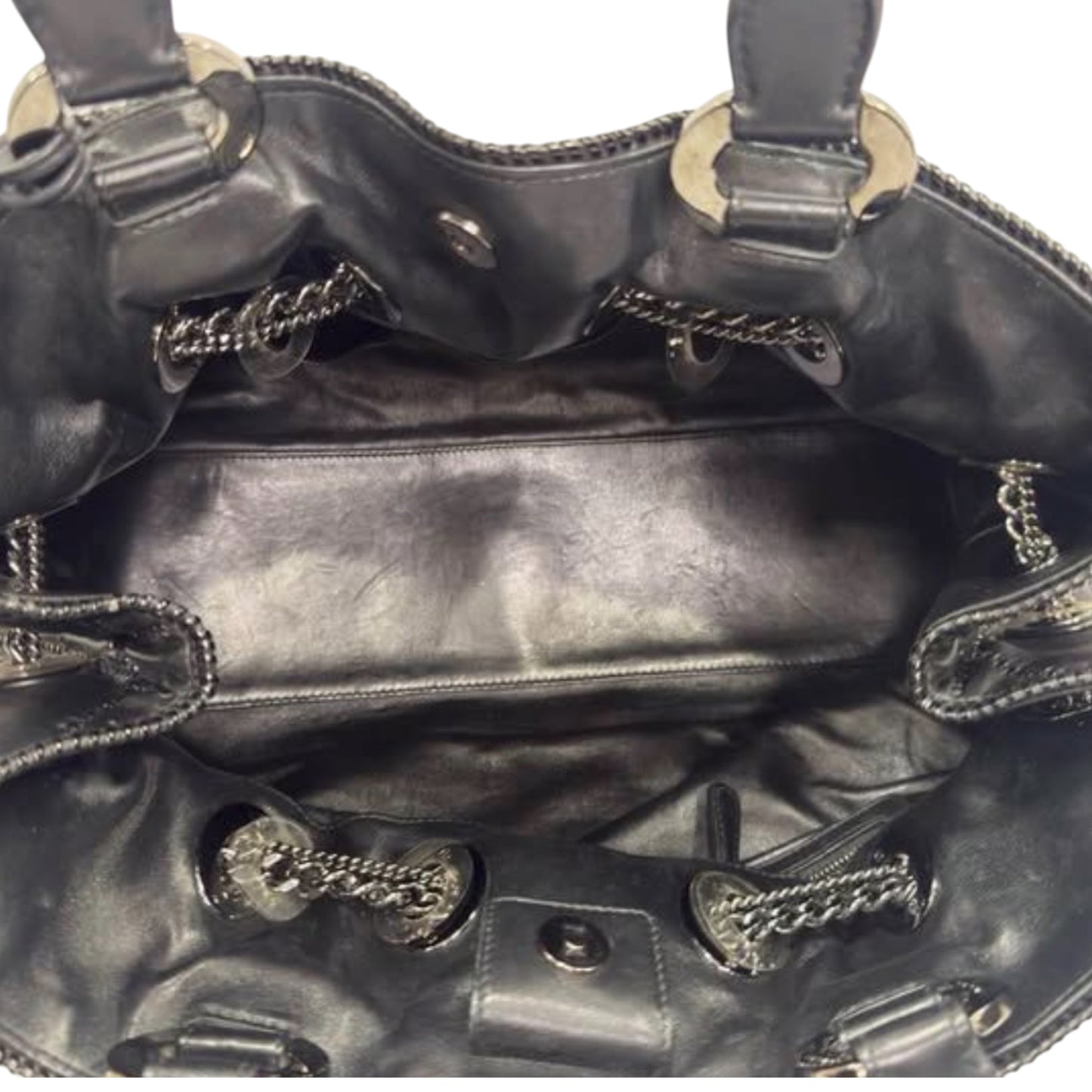 Christian Dior Chri Chri Cannage Leather Tote Bag