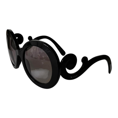 Prada Minimal Baroque Black Swirl Sunglasses SPR27N