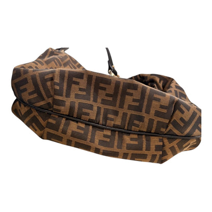 Fendi Zucca FF Canvas Hobo Bag