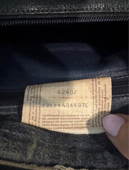 Gucci GG Supreme Accessory Collection Boston Bag – Navy Web Stripe