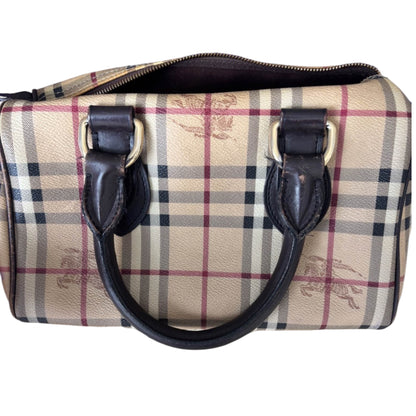 Burberry Nova Check Barrel Bag