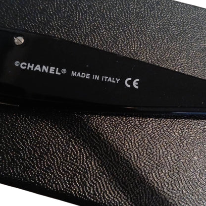 Chanel Crystal CC Logo Sunglasses 4095
B Black 24762