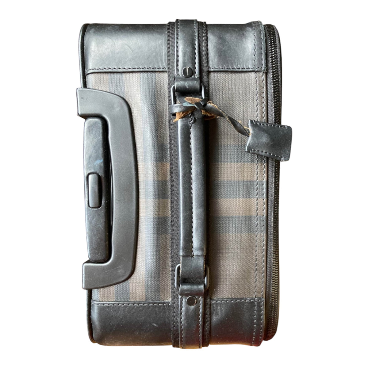 Burberry Haymarket Check Rolling Carry-On Suitcase