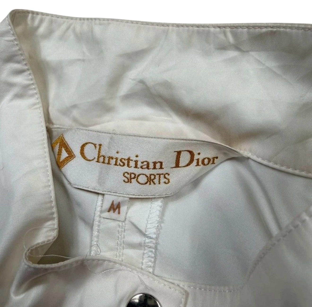 Christian Dior Sports White Logo Jacket