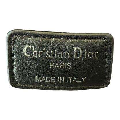 Christian Dior Vintage Black Oblique Trotter Boston Bag