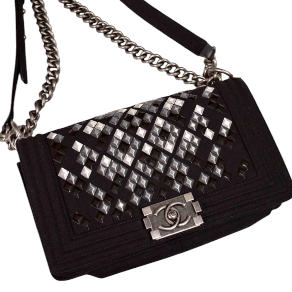 Chanel Medium Mosaic Boy Bag