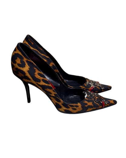 Dior “I Love Dior” Leopard Pumps